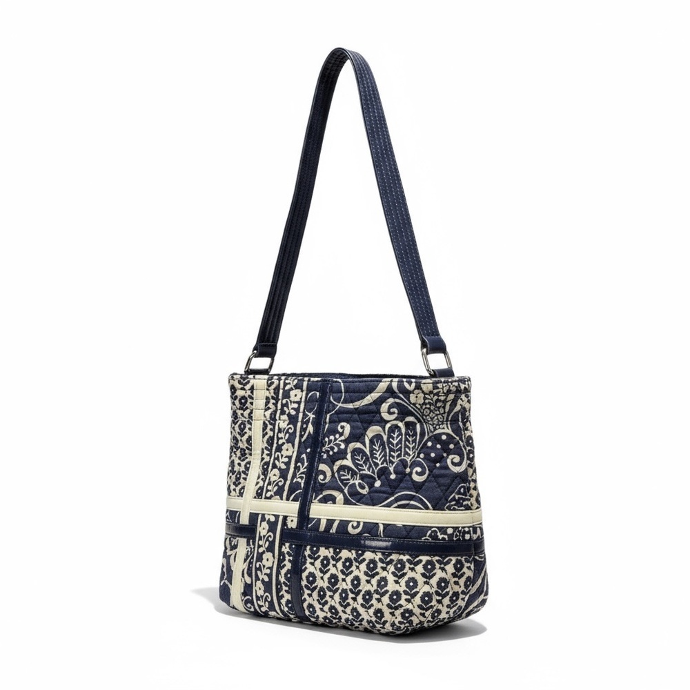 Vera Bradley Blue and White Shoulder Bag Tote